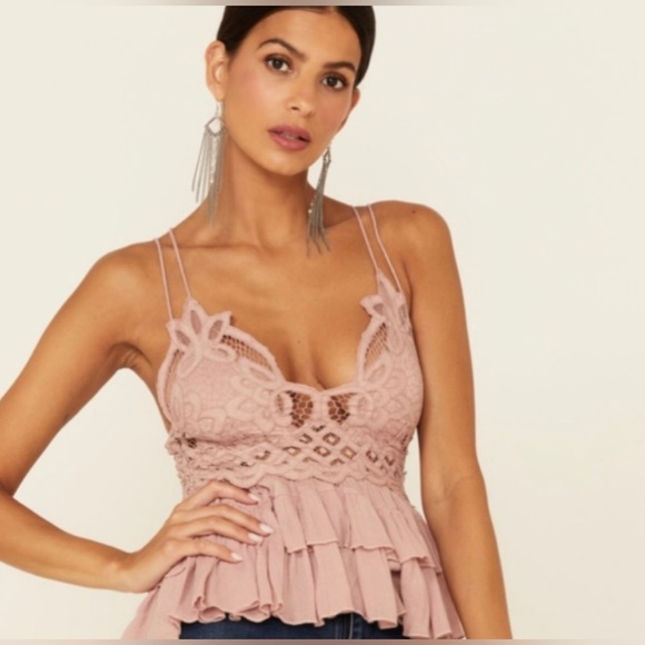 NWT Free People Mauve Adella Top Size S - Picture 7 of 13